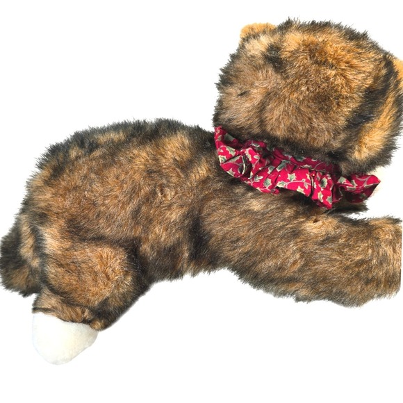 1992 VTG Nick & Noel Christmas Calico Cat Commonwealth/Toys R Us 18 in - Picture 5 of 11